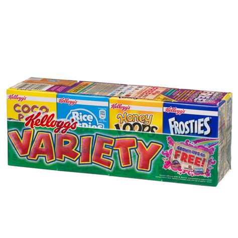 cereal bar metal box kelloggs|Kellogg's variety pack cereal 24.